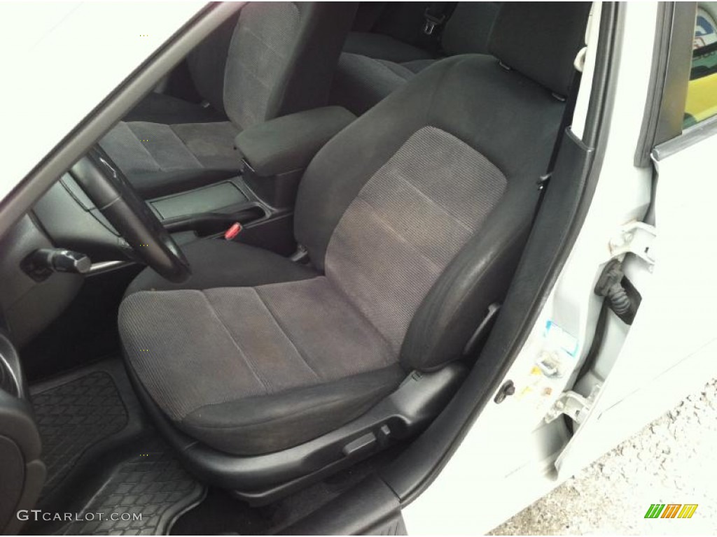 2003 MAZDA6 i Sedan - Satin Silver Metallic / Black photo #14