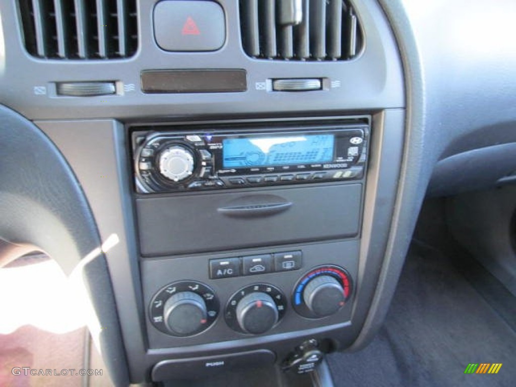 2004 Elantra GT Hatchback - Crimson Dark Red / Dark Gray photo #14
