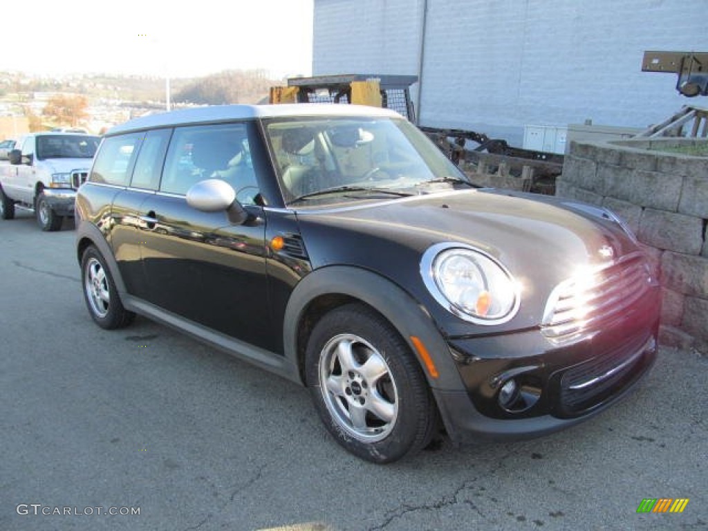 2011 Cooper Clubman - Midnight Black Metallic / Carbon Black photo #1