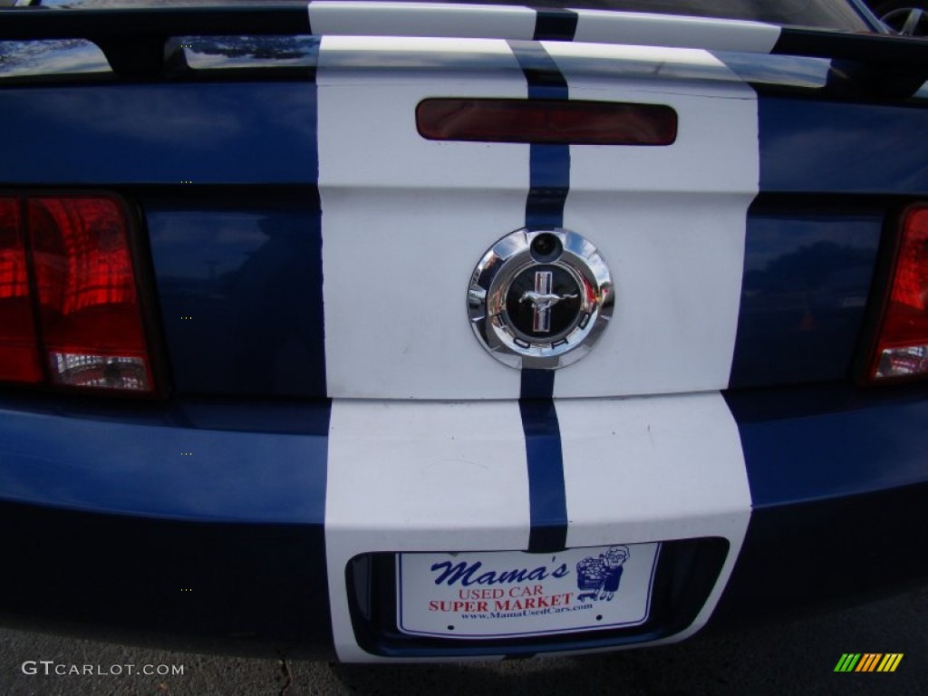 2006 Mustang V6 Premium Coupe - Vista Blue Metallic / Light Graphite photo #24