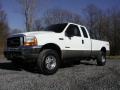 Oxford White 2004 Ford F350 Super Duty Lariat SuperCab 4x4 Exterior