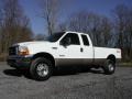 Oxford White - F350 Super Duty Lariat SuperCab 4x4 Photo No. 2