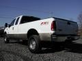 Oxford White - F350 Super Duty Lariat SuperCab 4x4 Photo No. 8