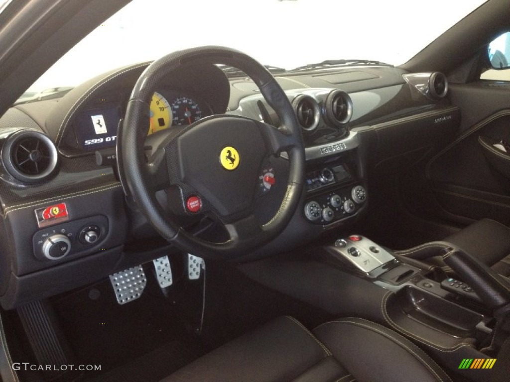 2007 Ferrari 599 GTB Fiorano F1 Nero (Black) Dashboard Photo #73854823