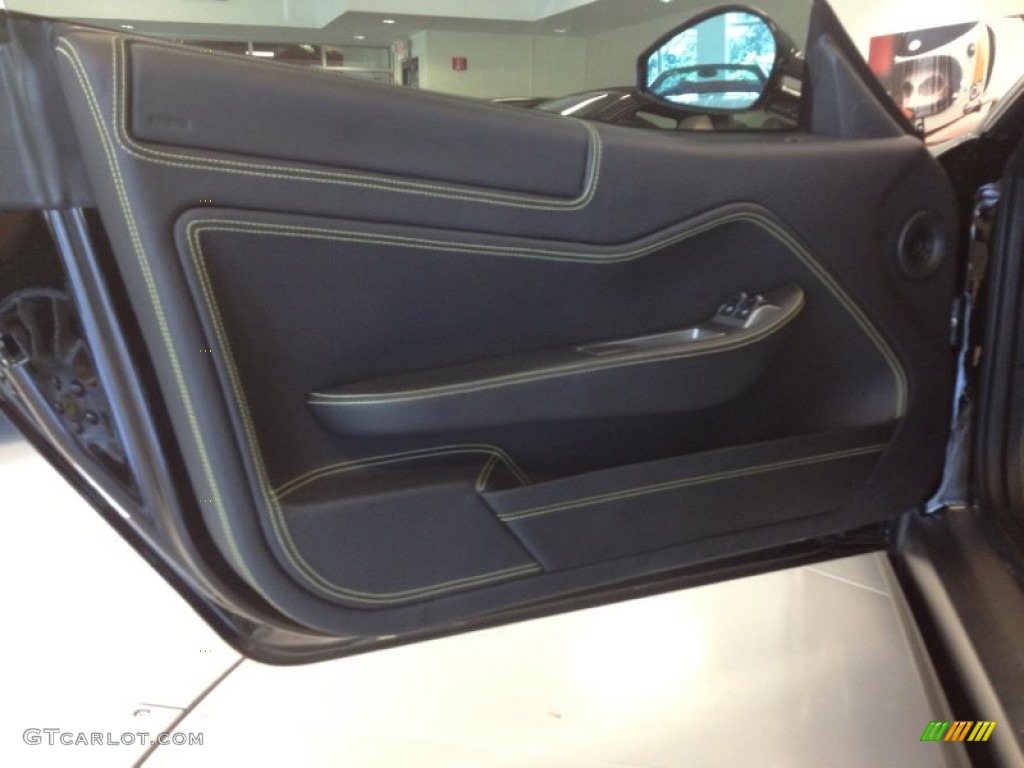 2007 Ferrari 599 GTB Fiorano F1 Nero (Black) Door Panel Photo #73854835