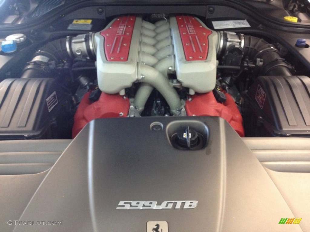 2007 Ferrari 599 GTB Fiorano F1 6.0 Liter DOHC 48-Valve VVT V12 Engine Photo #73854953