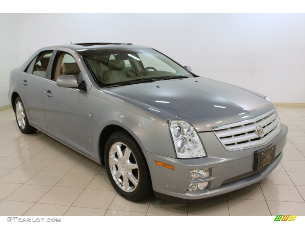 Sunset Blue 2007 Cadillac STS 4 V6 AWD Exterior Photo #73855090