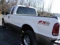 Oxford White - F350 Super Duty Lariat SuperCab 4x4 Photo No. 42