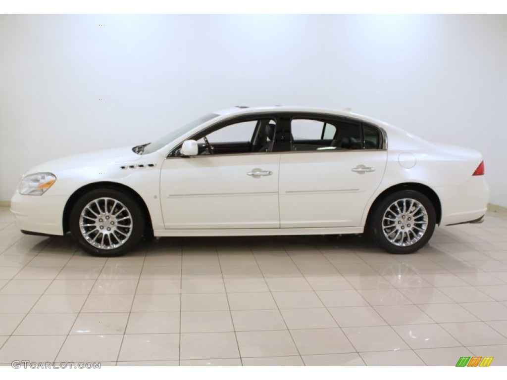 White Diamond Tri-coat 2009 Buick Lucerne Super Exterior Photo #73855568