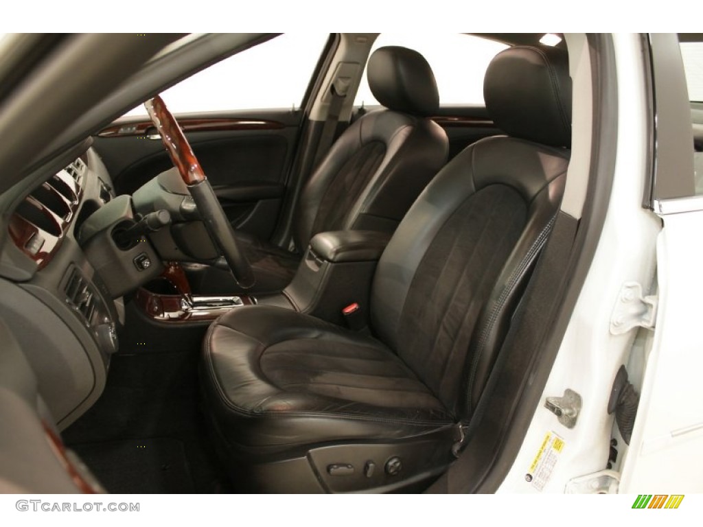 Ebony Interior 2009 Buick Lucerne Super Photo #73855595