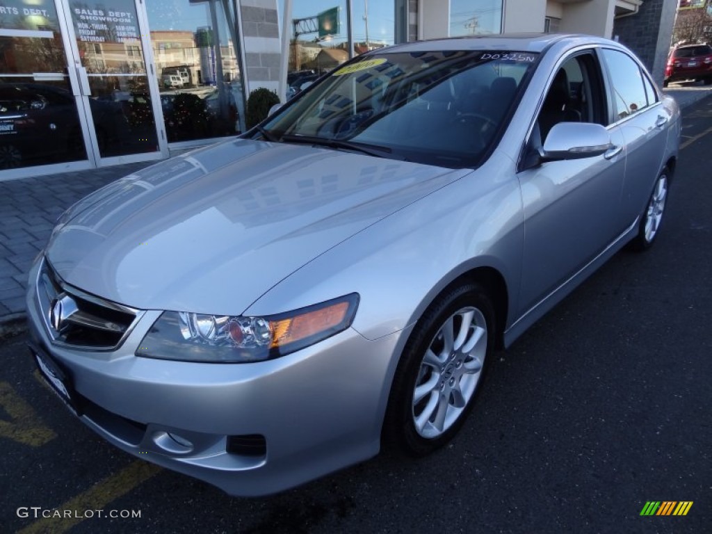Alabaster Silver Metallic Acura TSX