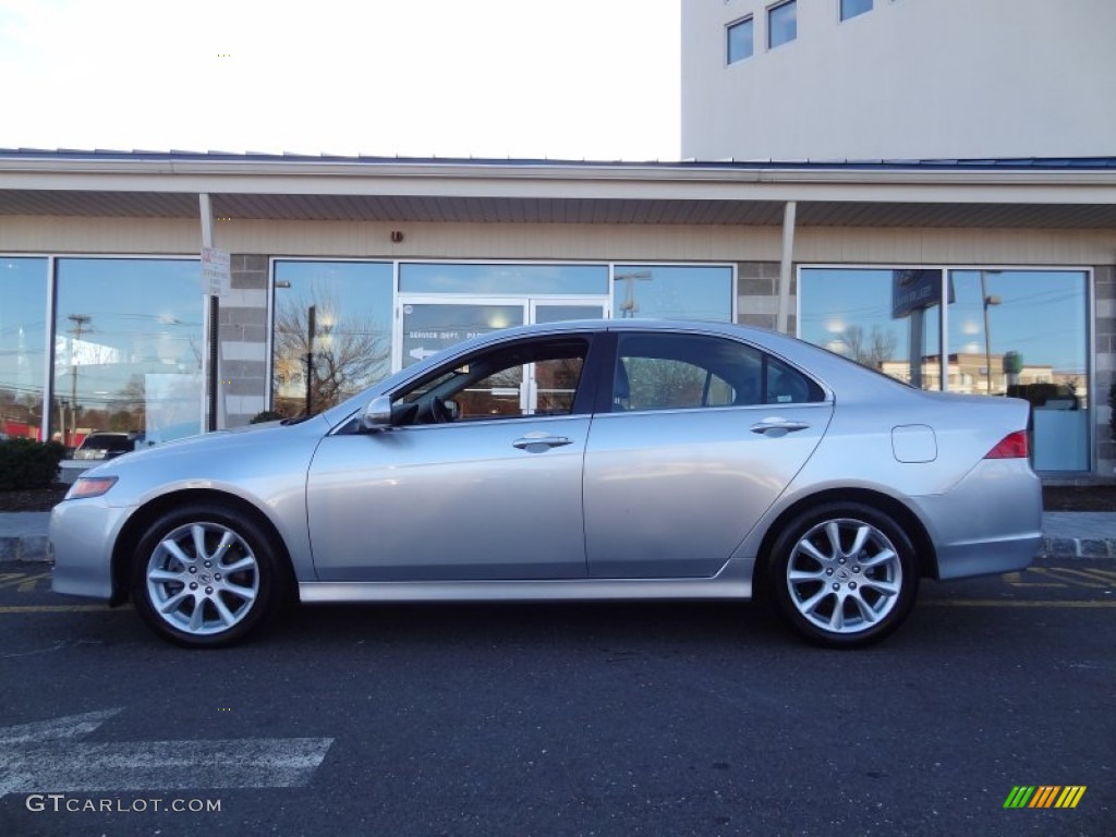 2006 TSX Sedan - Alabaster Silver Metallic / Ebony Black photo #3
