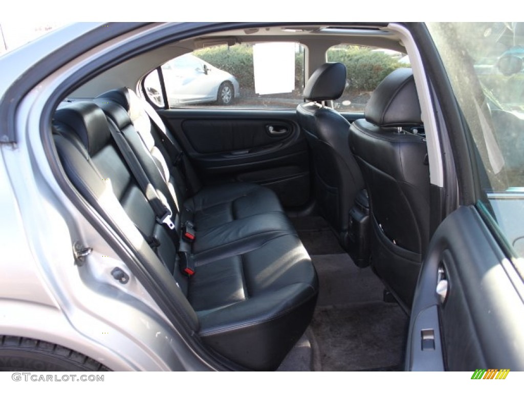 2003 Maxima GLE - Gray Lustre / Black photo #18