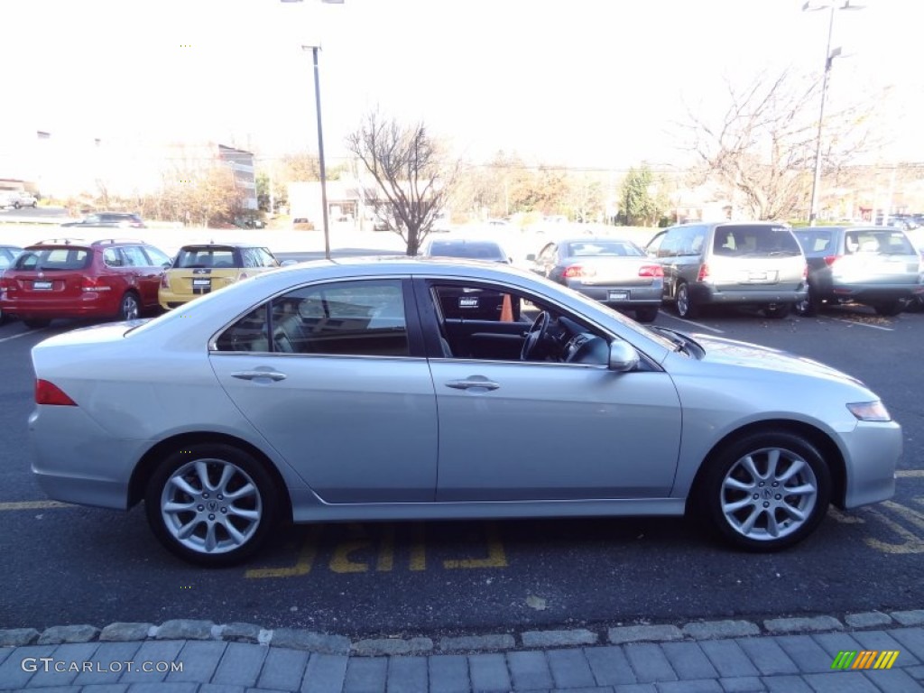 2006 TSX Sedan - Alabaster Silver Metallic / Ebony Black photo #9