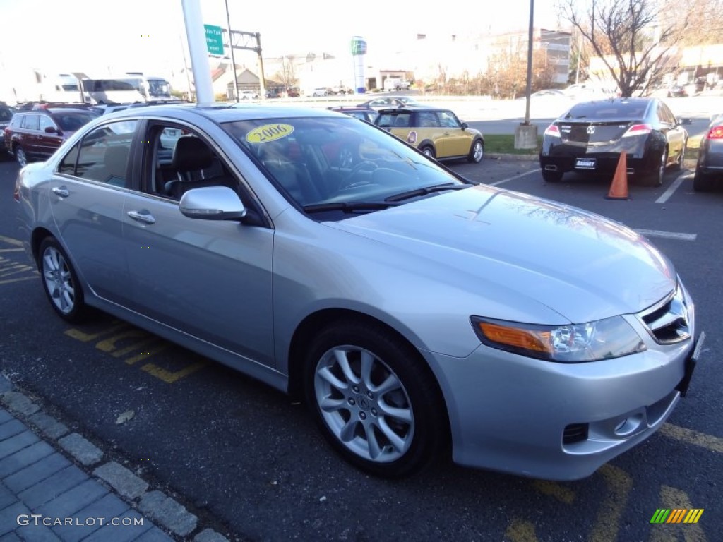 2006 TSX Sedan - Alabaster Silver Metallic / Ebony Black photo #10