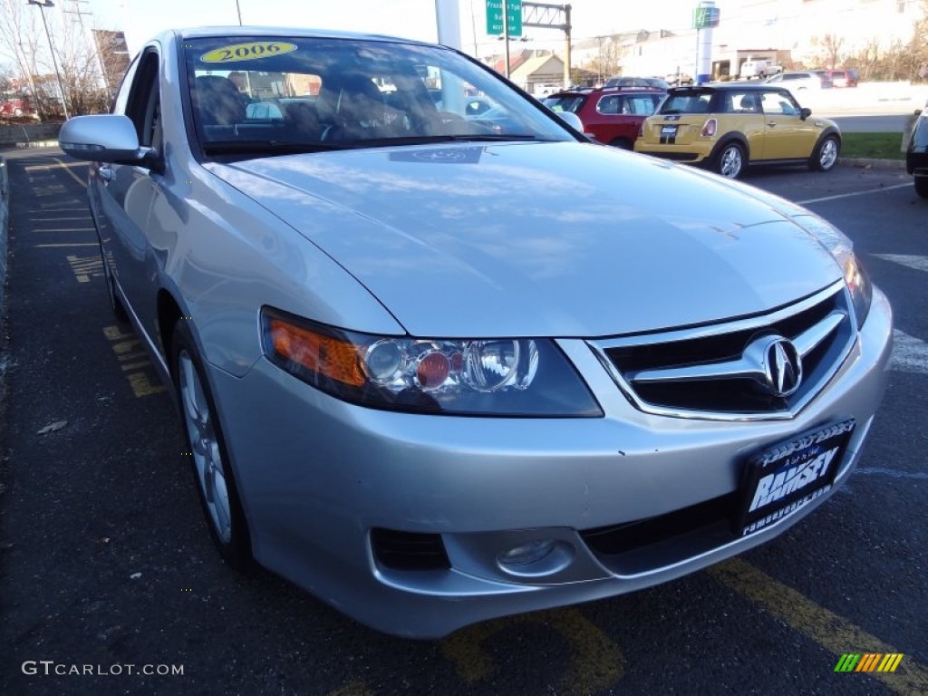 2006 TSX Sedan - Alabaster Silver Metallic / Ebony Black photo #11