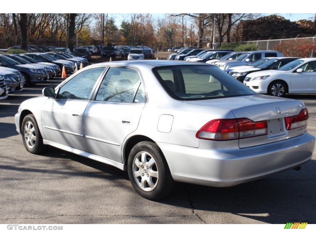 2002 Accord EX Sedan - Satin Silver Metallic / Ivory photo #7