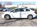 Taffeta White - Civic LX Sedan Photo No. 8