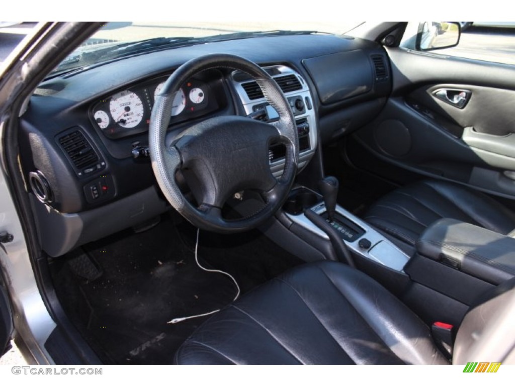 Black/Gray Interior 2002 Mitsubishi Diamante VR-X Photo #73858643