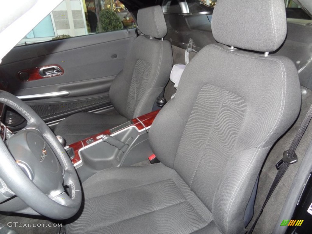 2007 Chrysler Crossfire Roadster Front Seat Photo #73858674