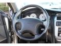 2002 Mitsubishi Diamante Black/Gray Interior Steering Wheel Photo