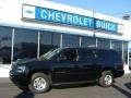 2012 Black Chevrolet Suburban LT 4x4  photo #1
