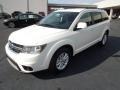 2013 White Dodge Journey SXT  photo #2