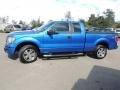 2010 Blue Flame Metallic Ford F150 STX SuperCab  photo #2