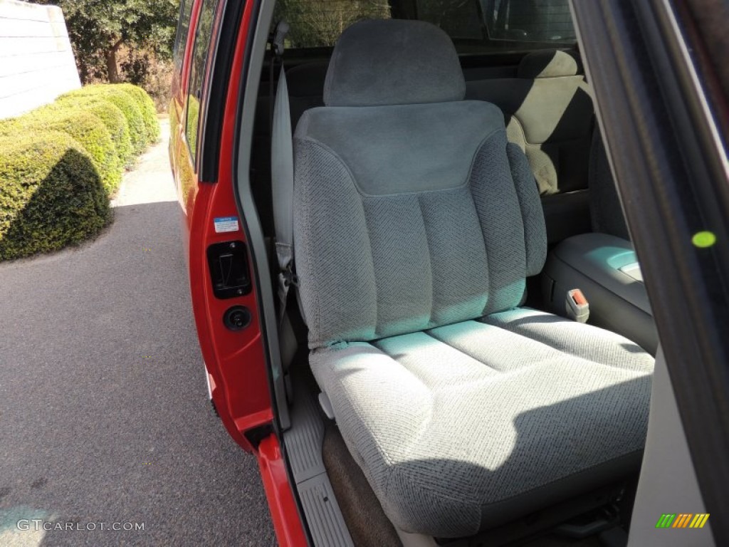1999 Silverado 1500 LS Extended Cab 4x4 - Victory Red / Medium Gray photo #6