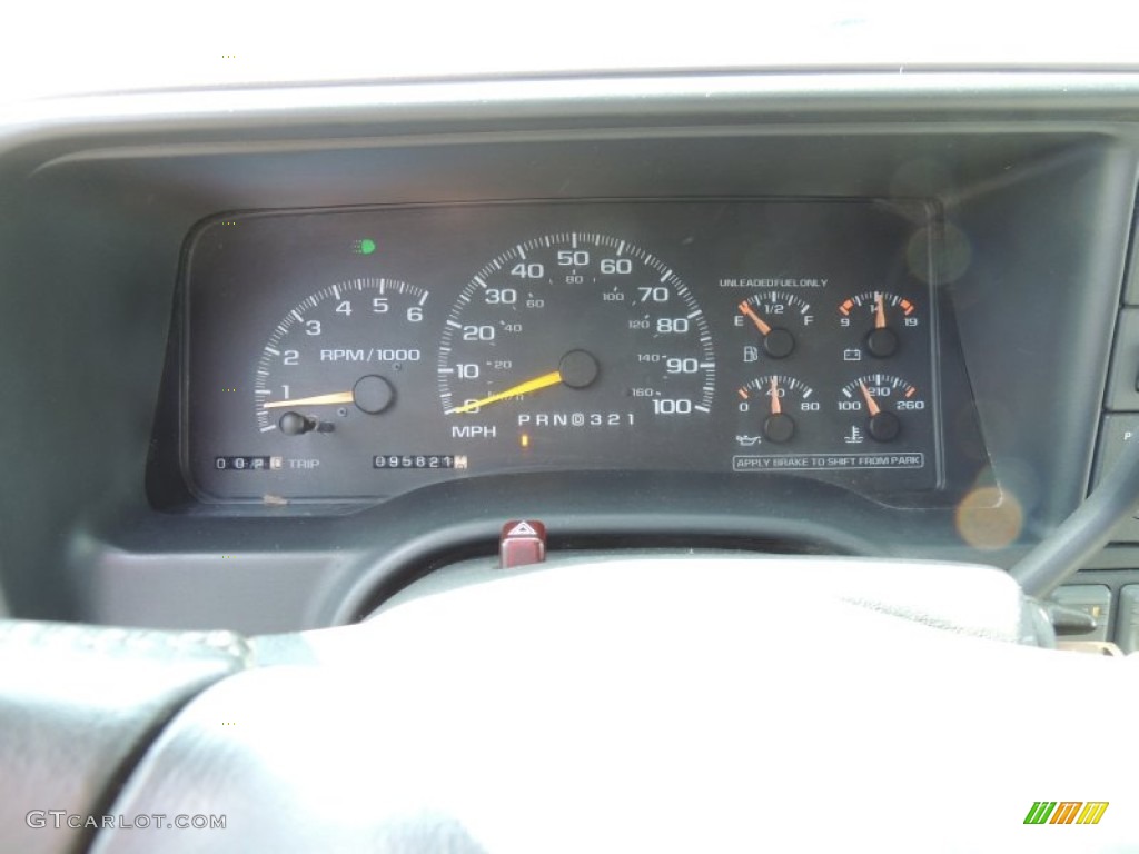 1999 Chevrolet Silverado 1500 LS Extended Cab 4x4 Gauges Photo #73862126