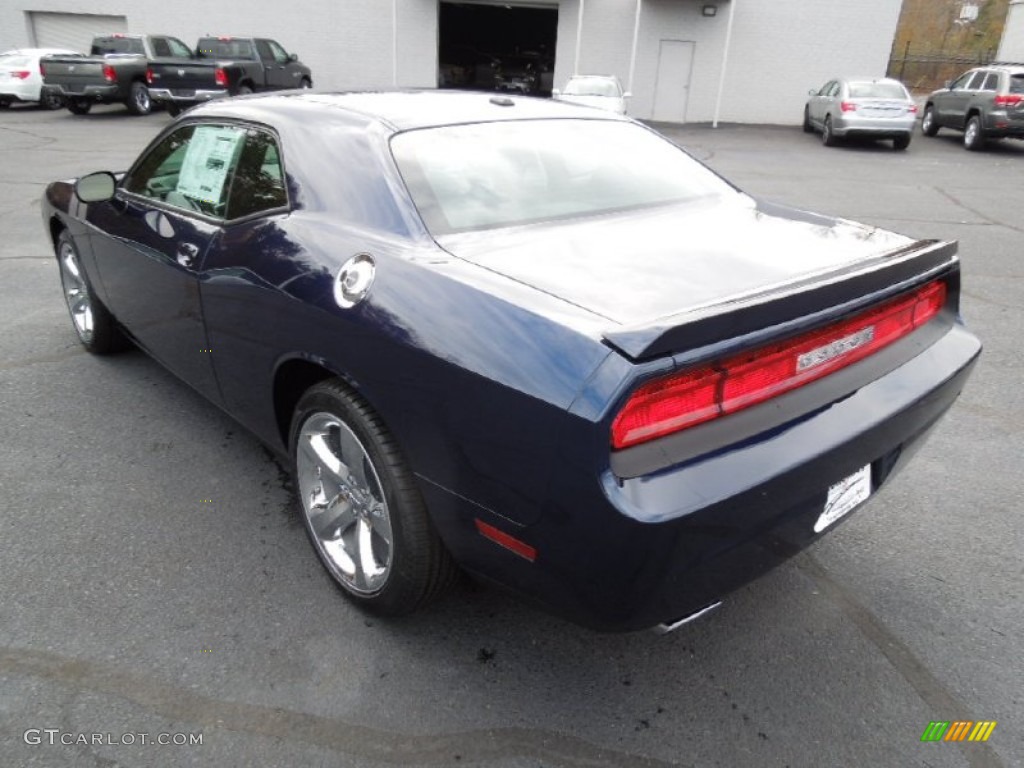 2013 Challenger R/T - Jazz Blue Pearl / Dark Slate Gray photo #4