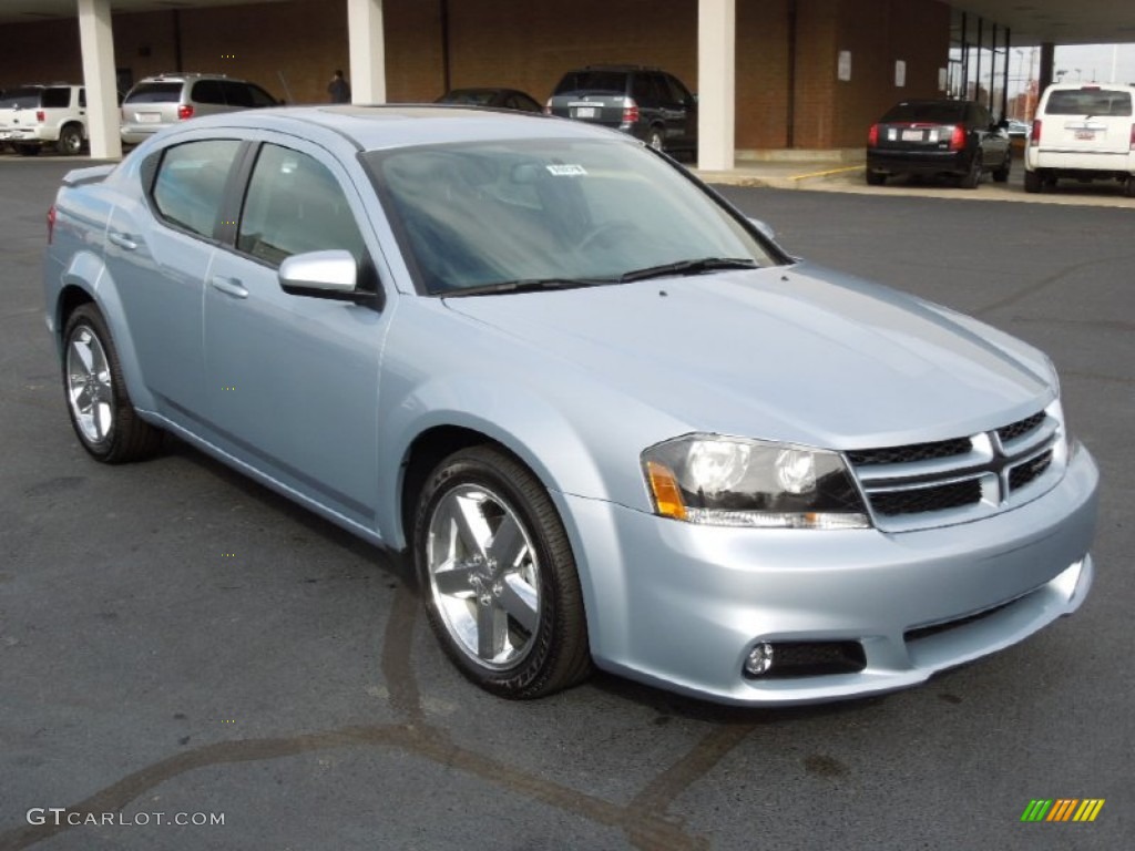 Crystal Blue Pearl Dodge Avenger