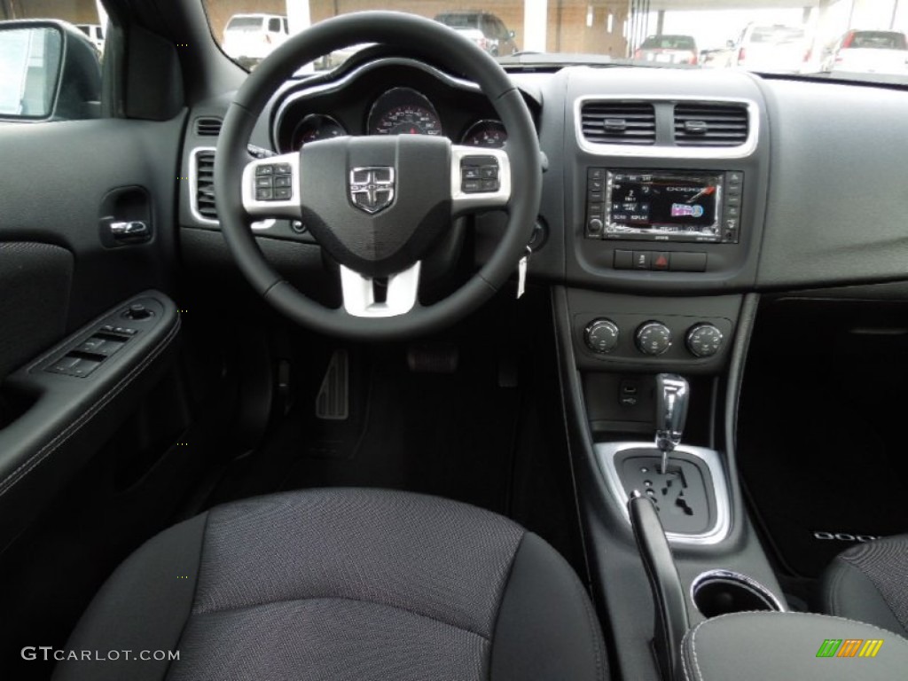 2013 Dodge Avenger SXT V6 Black Dashboard Photo 73862768