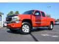 2006 Fire Red GMC Sierra 1500 SLE Extended Cab 4x4  photo #1