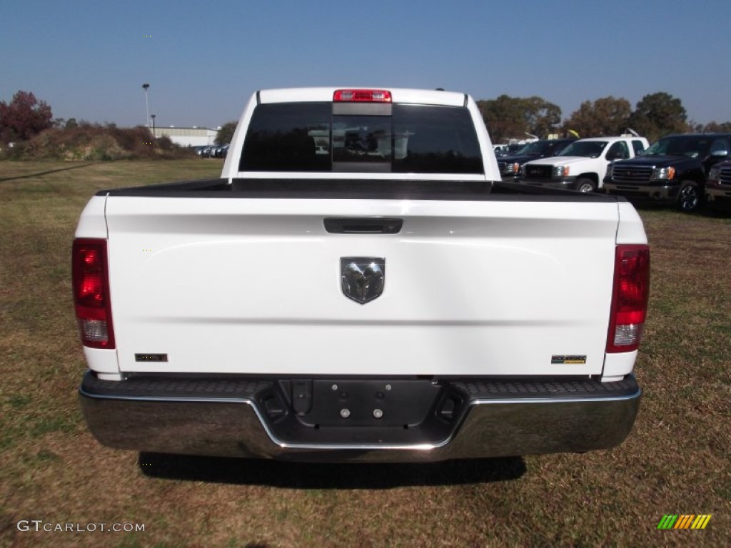 2011 Ram 1500 SLT Quad Cab - Bright White / Dark Slate Gray/Medium Graystone photo #3