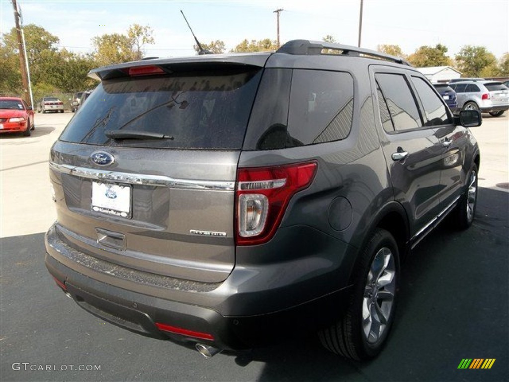 2013 Explorer XLT - Sterling Gray Metallic / Medium Light Stone photo #10