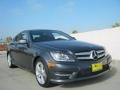 2013 Steel Grey Metallic Mercedes-Benz C 250 Coupe  photo #1