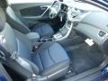  2013 Elantra Coupe GS Blue Interior