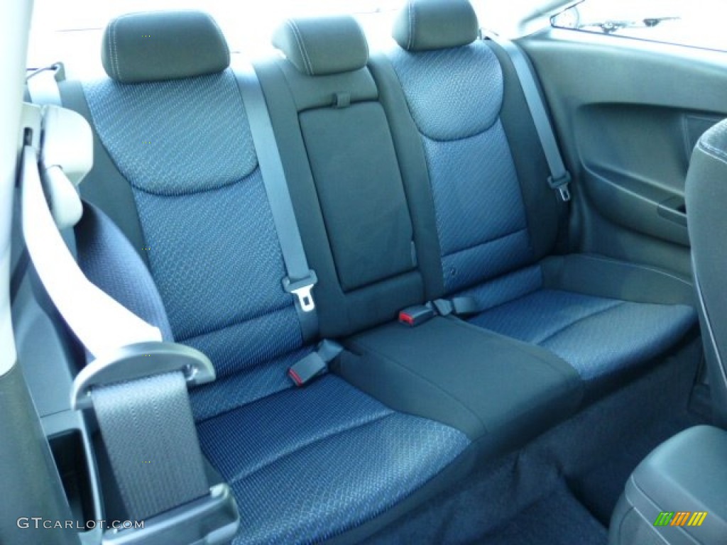 Blue Interior 2013 Hyundai Elantra Coupe GS Photo #73869247