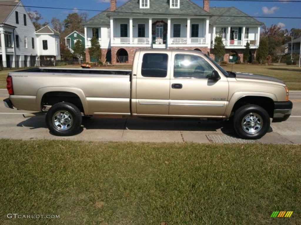 2006 Silverado 2500HD LS Extended Cab - Sandstone Metallic / Tan photo #1