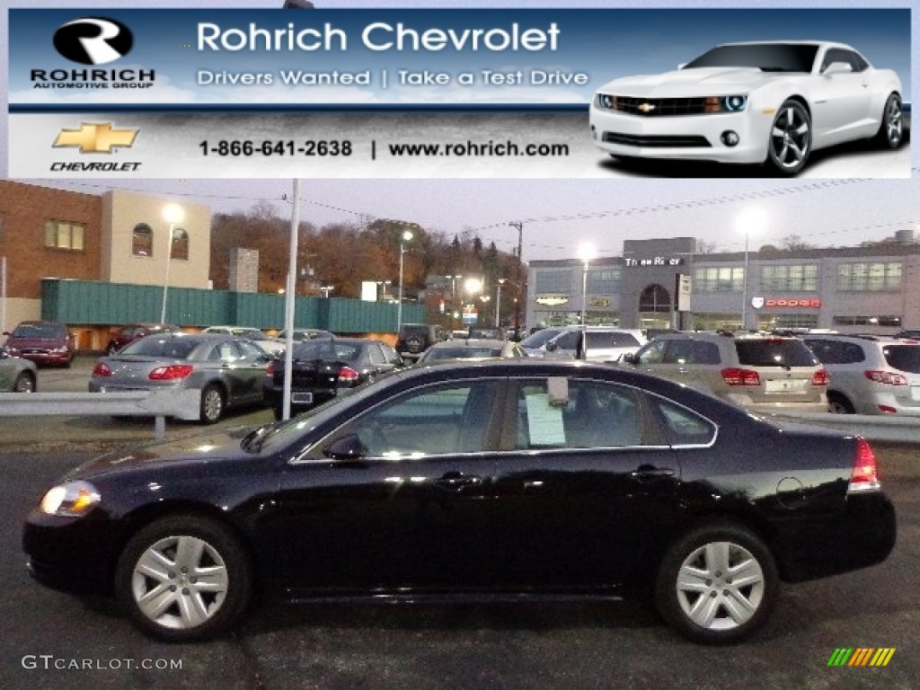 2010 Impala LS - Black / Gray photo #1