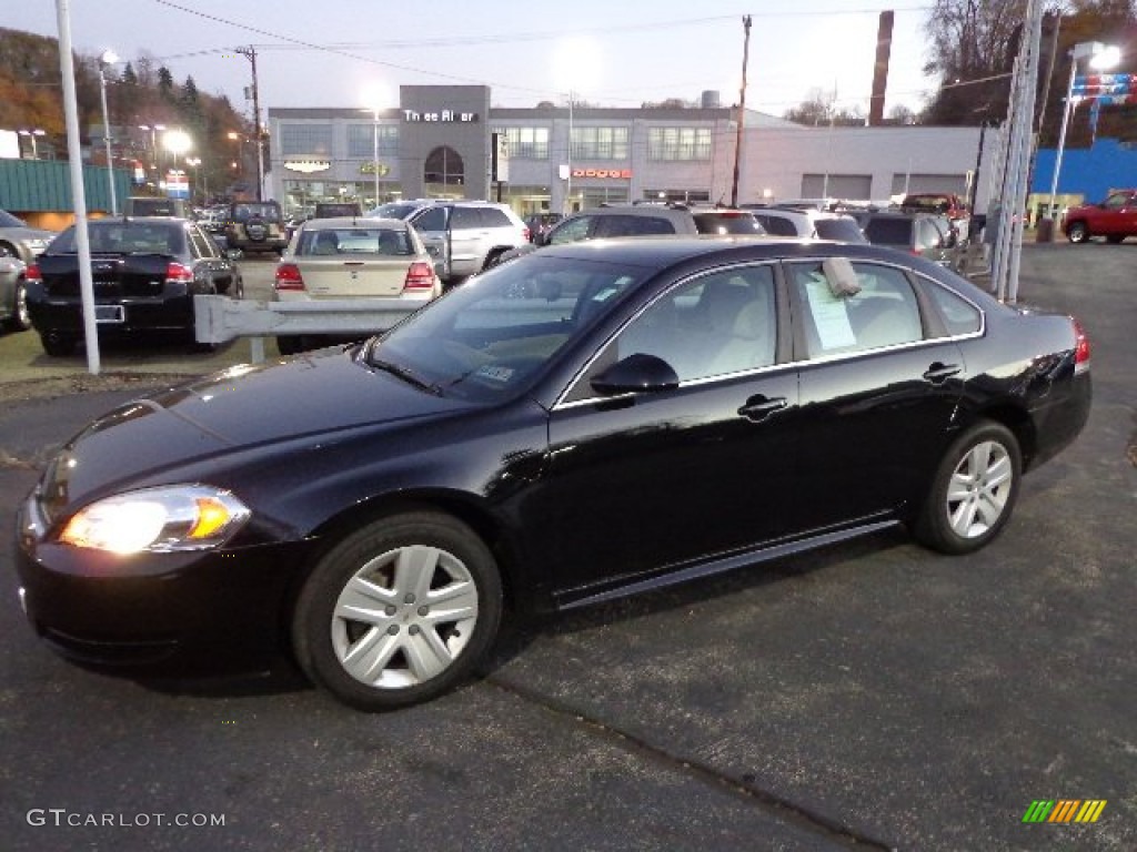 2010 Impala LS - Black / Gray photo #2