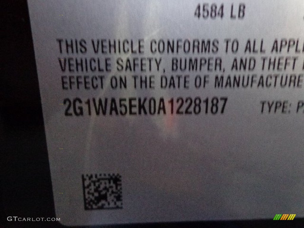 2010 Impala LS - Black / Gray photo #20