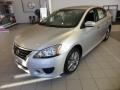 Brilliant Silver Metallic 2013 Nissan Sentra SR Exterior