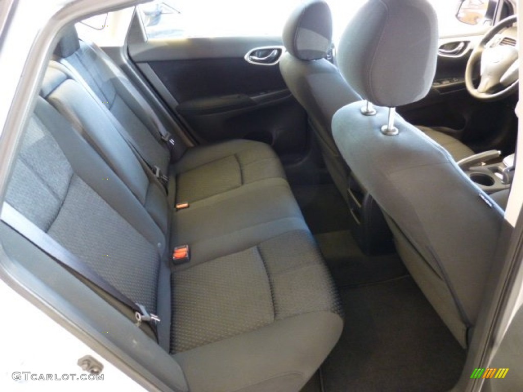 Charcoal Interior 2013 Nissan Sentra SR Photo #73872059