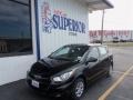 2013 Ultra Black Hyundai Accent GS 5 Door  photo #1