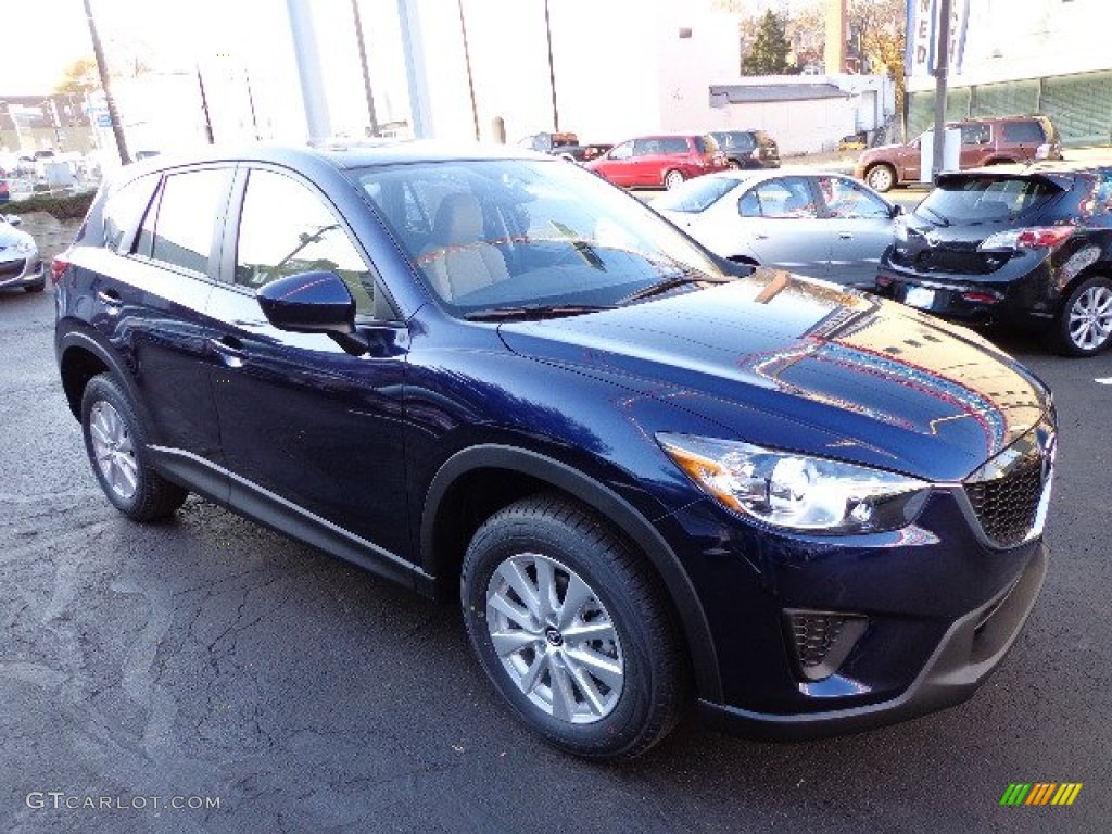 Stormy Blue Mica 2013 Mazda CX-5 Sport AWD Exterior Photo #73872818