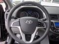 2013 Ultra Black Hyundai Accent GS 5 Door  photo #12