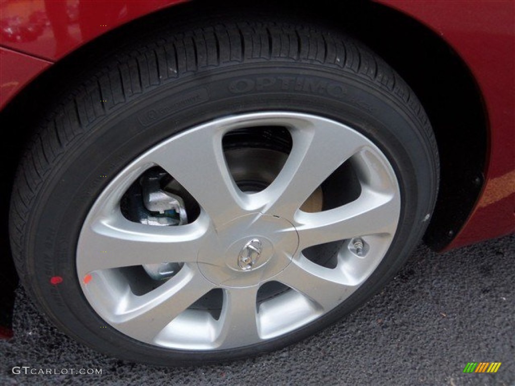 2013 Elantra Limited - Red Allure / Beige photo #3