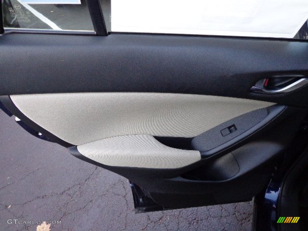 2013 Mazda CX-5 Sport AWD Sand Door Panel Photo #73872902